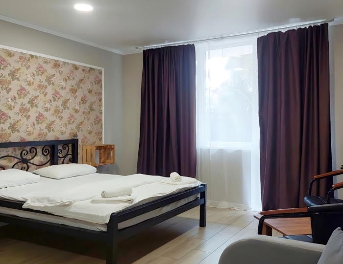 Комфорт 2-местный 1-комнатный с балконом, вид на море - Пансионат SkyTerra / Скай Терра Новый Афон