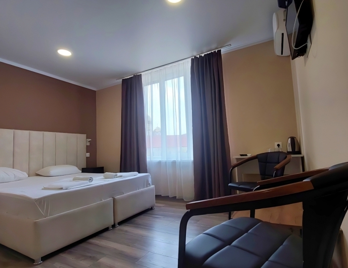 Стандартный 2-местный 1-комнатный с видом на Монастырь - Пансионат SkyTerra / Скай Терра Новый Афон